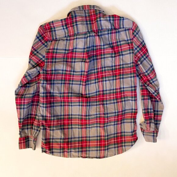 Vineyard Vines Boys Flannel Button Down Shirt, Size 12/14 - Picture 2 of 4